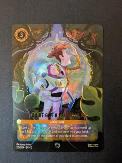 You've Got a Friend in Me (Enchanted) 225/204 Wilds Unknown Holo Pack Fresh - Image 2