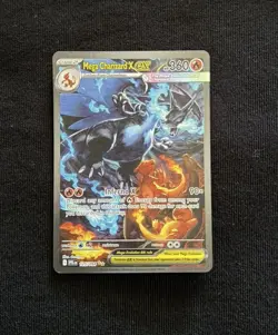 Mega Charizard X EX - 125/094 - SIR - Phantasmal Flames - Pokemon Card - NM/M - Image 1