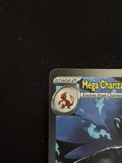 Mega Charizard X EX - 125/094 - SIR - Phantasmal Flames - Pokemon Card - NM/M - Image 3