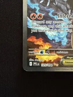 Mega Charizard X EX - 125/094 - SIR - Phantasmal Flames - Pokemon Card - NM/M - Image 5
