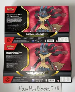 Lot Of 2 ✅ Pokemon TCG Mega Lucario ex Figure Collection Boxes - Sealed - Image 2