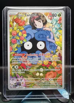Erika's Tangela 218/217 ME: Ascended Heroes Illustration Rare Pokemon TCG NM - Image 3