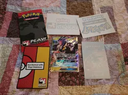 Pokemon Play Store Promotional Promo Window Clings Jumbo Tapu Koko GX SM50 - Image 1