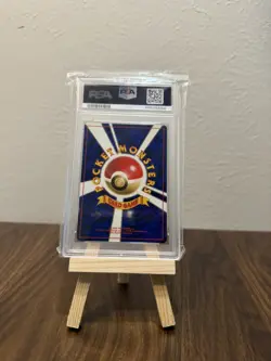 1996 POKEMON BASE SET JAPANESE #34 NIDOKING-HOLO PSA 9 - Image 2