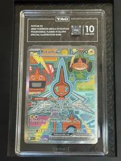 TAG Rotom ex 126/094 Me02: Phantasmal Flames Special Illustration Rare Holo - Image 1
