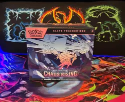 Pokemon Chaos Rising Elite Trainer Box Factory Sealed ETB - Image 1
