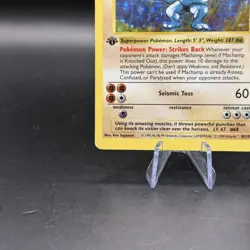 Machamp (Base Set Shadowless) 8/102 Deck Exclusives Pokemon 1st Edition Holo HP - Image 3