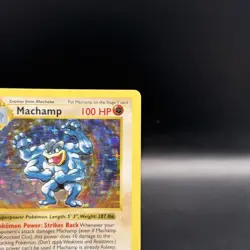Machamp (Base Set Shadowless) 8/102 Deck Exclusives Pokemon 1st Edition Holo HP - Image 4