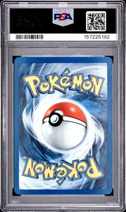 2001 POKEMON GAME MOVIE POKEMON 3 MOVIE PROMO #34 ENTEI-REVERSE FOIL PSA 9 - Image 2