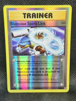 Pokemon Blastoise Spirit Link Evolutions Reverse Holo 73/108 LP Condition - Image 1