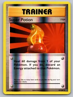 Super Potion 87/108 Uncommon Evolutions Pokemon Reverse Holo Near Mint - Image 1
