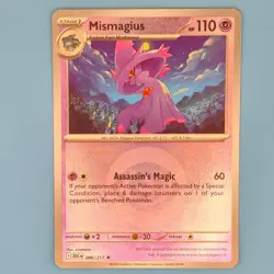 MISMAGIUS (ENERGY SYMBOL PATTERN) 086/217 ASCENDED HEROES POKEMON RH NM/M - Image 1