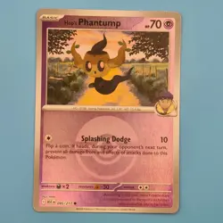 HOP'S PHANTUMP (POKE BALL) 095/217 ASCENDED HEROES POKEMON REVERSE HOLO NM/M - Image 1