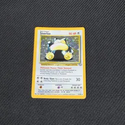 Pokemon TCG Snorlax 11/64 Jungle Unlimited Holo - LP to MP - Image 1