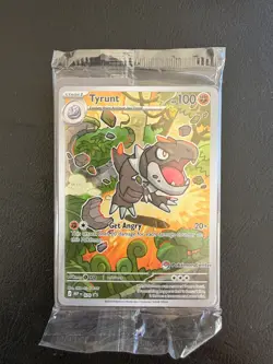 Tyrunt 070 Perfect Order Black Star Promo Pokemon Center ETB stamped sealed card - Image 1