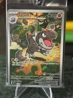 Pokemon TCG Perfect Order Tyrunt 070 Promo Pokemon Center Stamped. (Sealed) - Image 1