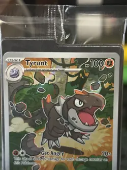 Pokemon TCG Perfect Order Tyrunt 070 Promo Pokemon Center Stamped. (Sealed) - Image 2