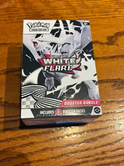Pokemon TCG Scarlet & Violet—White Flare Booster Bundle 6 Packs 2025 English - Image 1