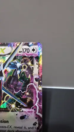 Rayquaza EX XY69 Black Star Promo Pokemon Card MP Beautiful Front Read Descripti - Image 4