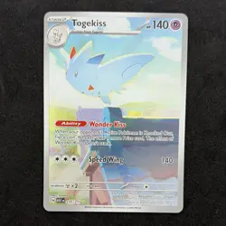 Pokemon TCG Togekiss ASC 235/217 Secret Rare Holo Ability Stage 2 Card 2026 - Image 1