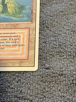 Magic The Gathering - Volcanic Island, Revised, 3rd Edition #291 NM Condition - Image 5