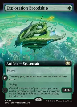 Exploration Broodship NonFoil Edge of Eternities Commander 34 NM MTG - Image 1