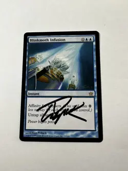 MTG Magic Blinkmoth Infusion Signed Artist Proof x1 5DN Fifth Dawn Alan Pollack - Image 1