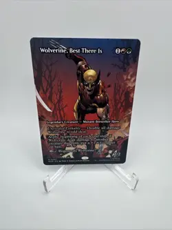 MtG Marvel Heroes Wolverine, Best There Is (Borderless) Regular #0097 NM - Image 1