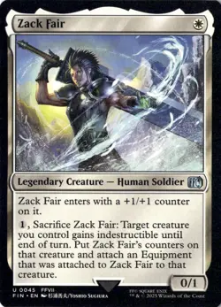 Zack Fair Commander: FINAL FANTASY 45 - Image 1