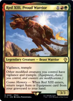 Red XIII, Proud Warrior Commander: FINAL FANTASY 91 - Image 1