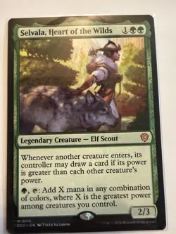 Selvala, Heart of the Wilds Commander: Lorwyn Eclipsed Regular Mythic #116 MTG - Image 2