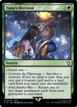 Yuna's Decision Commander: FINAL FANTASY 74 - Image 1