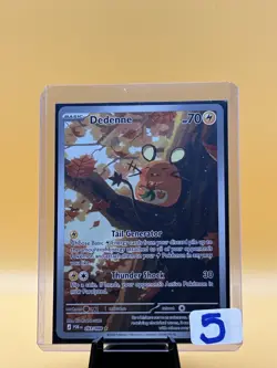 Nintendo Pokemon TCG Dedenne Evolutions 093/088 Full Art Holo Rare EN 70HP 2016 - Image 1