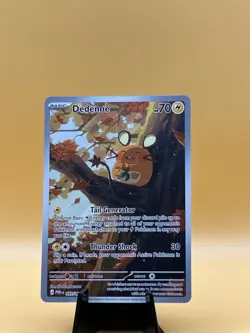 Nintendo Pokemon TCG Dedenne Evolutions 093/088 Full Art Holo Rare EN 70HP 2016 - Image 2