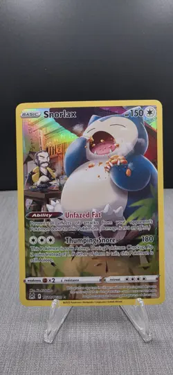 Pokemon Snorlax TG10/TG30 Ultra Rare Lost Origin Trainer Gallery - Image 1