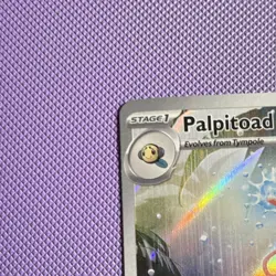 The Pokemon Company Palpitoad Sv: Black Bolt 104/086 IR Holo NM - Image 2