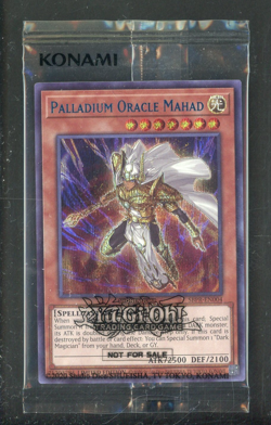 PALLADIUM ORACLE MAHAD YU-GI-OH! SBPR-EN004 2020 PROMOS TIGHT SECRET RARE SEALED - Image 1