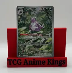Pokemon Nidoking 174/165 SV: Scarlet & Violet 151 Illus Rare Holo ENG - Image 1