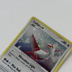 Pokemon TCG - Latias 3/17 Cosmo Holo - Pop Series 7 LP *SWIRL* - Image 4