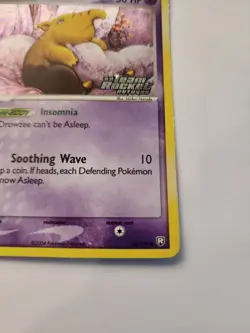 Drowzee Stamped Reverse Holo Ex Team Rocket Returns 54/109 Pokemon TCG - LP+ - Image 3