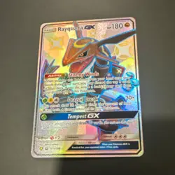 Pokemon TCG Rayquaza GX 177A/168 Promo Holo English 180 HP Dragon - Image 1
