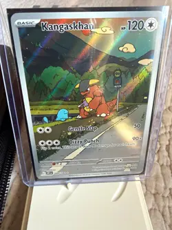 Kangaskhan 204/182 Sv10 Destined Rivals Illustration Rare - Image 1
