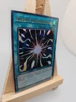 Yu-Gi-Oh Super Polymerization Ultra Rare RA03-EN053 Near Mint Condition - Image 2