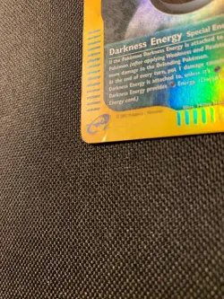 Darkness Energy Reverse Holo - Pokemon Aquapolis 142/147 🔥 - Image 3
