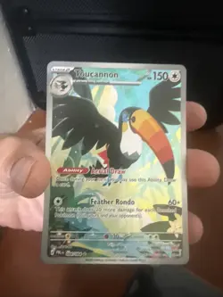 2026 Pokemon Pitch Black Toucannon Illustration Rare #94/84 - Image 1