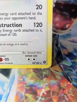 Lugia 14/132 Secret Wonders Holo Pokemon TCG Holo Bleed MP/HP - Image 4