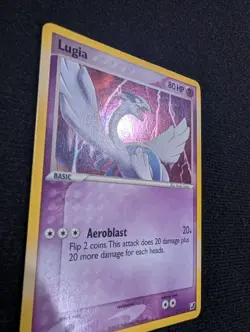 Lugia 29/115 Holo Rare - 2005 EX Unseen Forces- SWIRL - Lightly Played - Image 2