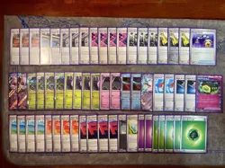 Team Rocket's Mewtwo ex Pokemon TCG Premade Ready to Play Deck W/Sleeves - Image 1