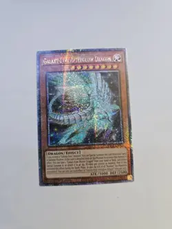 Galaxy-Eyes Afterglow Dragon RA01-EN017 Quarter Century Secret 1st Ed NM Yugioh - Image 1