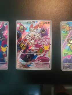 Series 2 Pokemon First Partners- Grookey 052, Scorbunny 053, Sobble 054 - Image 3